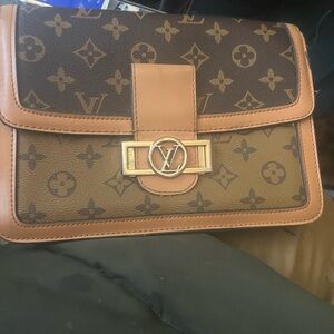 Louis Vuitton Monogram Reverse Canvas Mini Dauphine